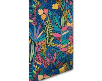 Helle Tropische Blatt-Tapete Wandbild Schälen und Aufkleben - Dschungel-Wandkunst, Renter-freundlich, moderne botanische, grüne Raumdekoration