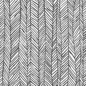 Herringbone Wallpaper: Scandinavian Peel and Stick, Removable