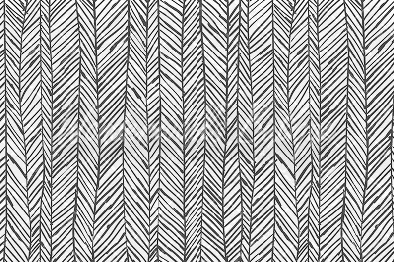 Herringbone Wallpaper: Scandinavian Peel and Stick, Removable