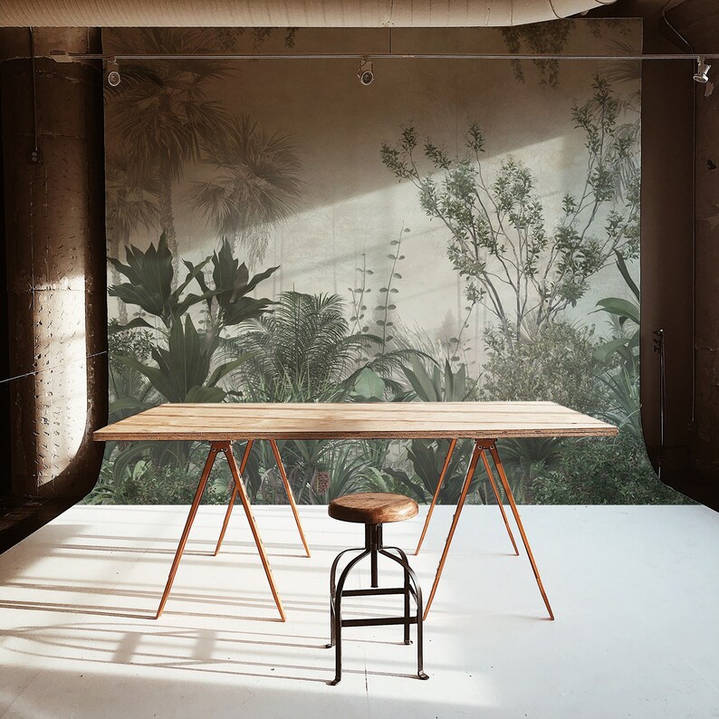 Tropical Jungle Wallpaper: Peel and Stick, Removable Wall Mural