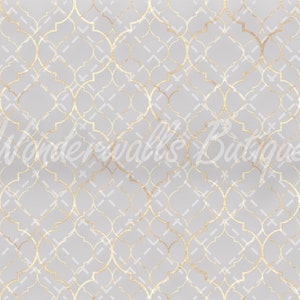 Moroccan Damask Peel and Stick Wallpaper - Cream Brown Gradient, Removable