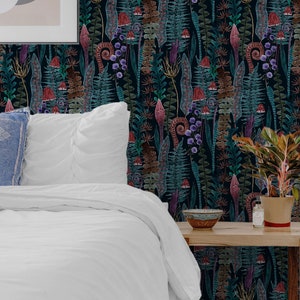 Abstract Under The Sea Wallpaper: Peel and Stick Ocean Mural