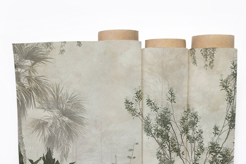 Tropical Jungle Wallpaper: Peel and Stick, Removable Wall Mural