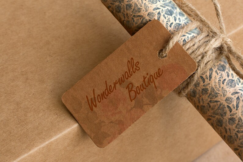 Indigo Boho Wallpaper: Removable Peel and Stick (Watercolor Floral)