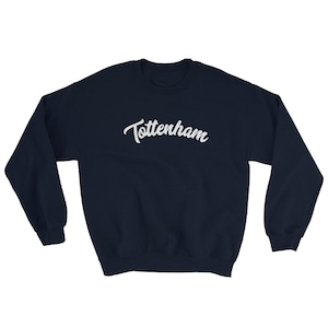 Tottenham Retro Script Sweatshirt | Football London England Vintage Soccer Shirt