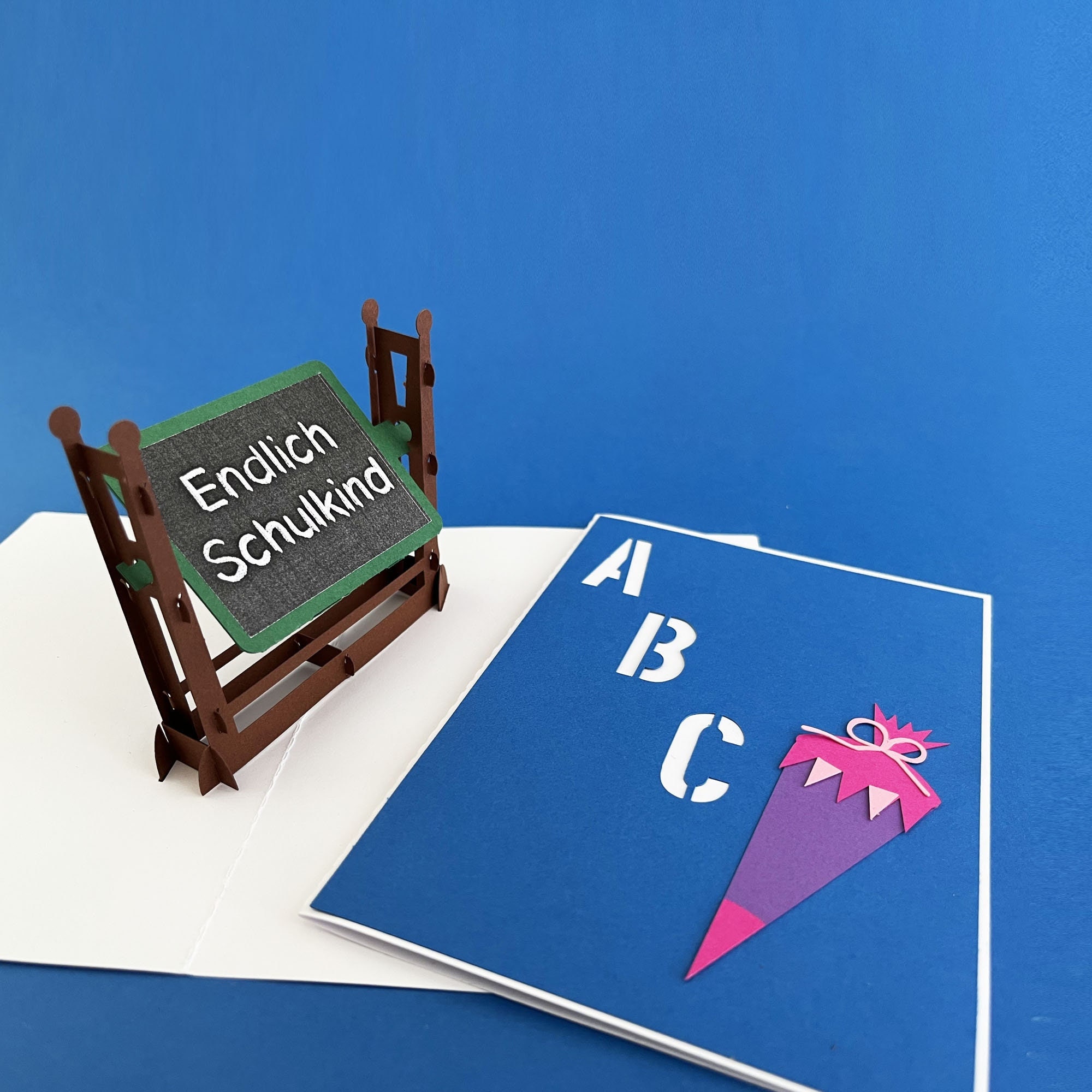 FaCraft Kindergarten-Abschlusskarte Mit Einhorn – „Yay, Ich Habe Es Geschafft!“ – Geschenkkarte Mit Umschlag (2024)