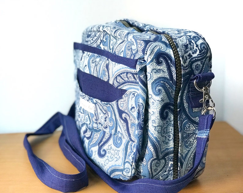 Custom Blue Bible Bag for Women Bible Purse for Church Etsy