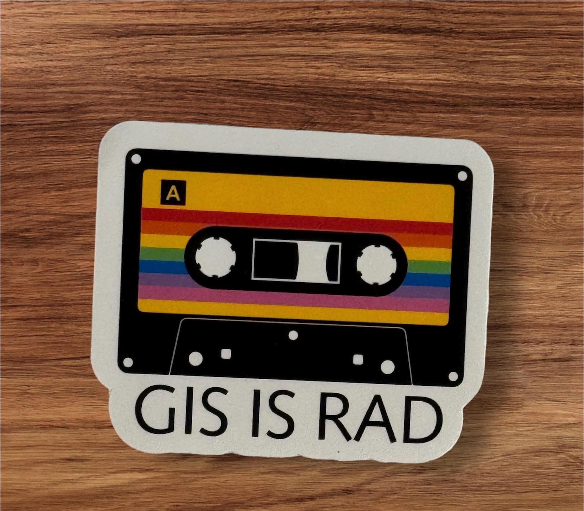 GIS Gift Sticker Set With Personalized Note - Etsy