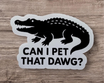 Florida alligator sticker - waterproof
