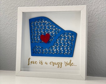 Roller Coaster of Love - Framed Art