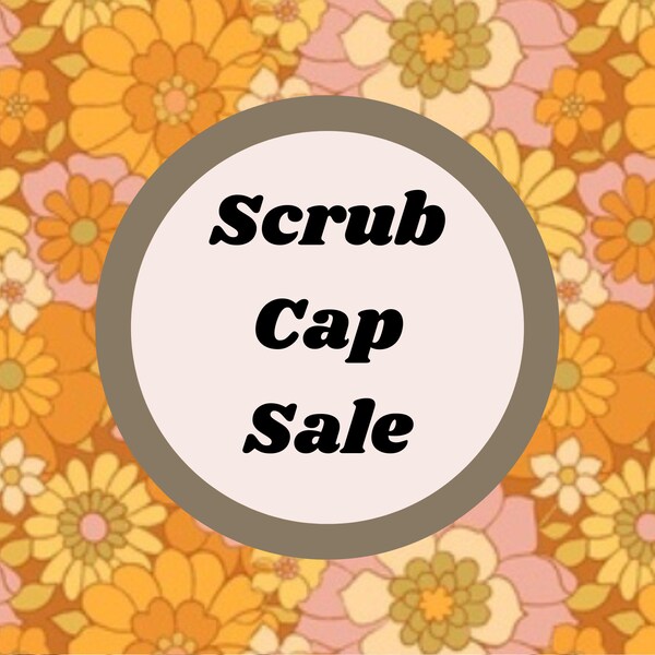 SCRUB CAP SALE, surgical cap, scrub hat for women, ponytail scrub cap, scrub cap