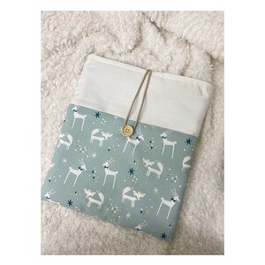 Funda para cuadernos y libros infantiles. Funda, protector, funda acolchada, para e-reader, regalo de Navidad.