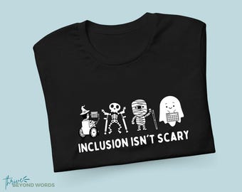 Inclusion Isn't Scary Halloween Shirt | SPED Teacher Tee