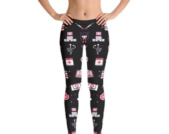 Nurse yoga pants 2025