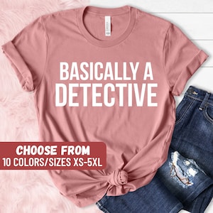 Crime Show Shirts, Crime Tees, Crime Fan Shirt, Crime Lover Shirt, Detective T Shirt, Funny Crime Shirt, Murder Shows Shirt, Murder Gift