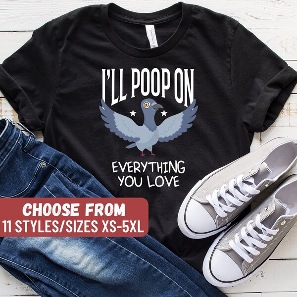 Bird Poop Shirt Etsy