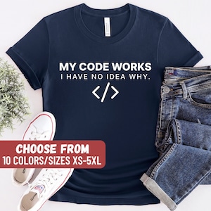 Camiseta divertida de codificador, camiseta de programador, camiseta de ingeniero de software, camiseta de computadora, regalo de computadora, camiseta de codificación, regalo de codificación, regalo de programador