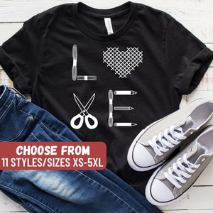 Funny Cross Stitch Shirt, Cross Stitch Gift, Cross Stitch Lover, Cross Stitcher Shirt, Cross Stitching Gift, Knitting Shirt, Grandmother Tee