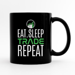 Funny Stock Market Coffee Mug, Day Trader Mug Gift, Stock Trader Present, Stock Broker Cup, Stock Coffee Mug, Investor Mug, Investor Gift