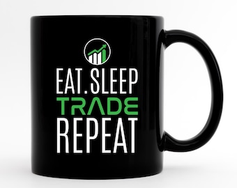 Börse Börse Becher, Day Trader Becher Geschenk, Börse Trader Geschenk, Börse Makler Tasse, Börse Kaffeebecher, Anker Becher, Anker Geschenk