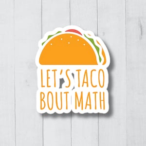 Funny Math Stickers, Math Laptop Stickers, Math Water Bottle Decals, Tumbler Stickers Math Stickers, Math Teacher Stickers, Cute Math Decal