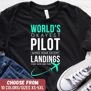 Funny Pilot Shirt, Flight Captain T-Shirt, Gift For Pilots, Airplane Captain Tee, Aviation Humor Shirt, Flight Crew Gift Idea
