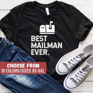 Camiseta de Cartero, Regalo de Cartero, Camiseta Divertida de Correos, Regalo de Trabajador Postal, Regalos para Cartero, Camiseta de Cartero, Camiseta Bonita de Cartero