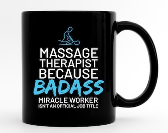 Massage Therapist Mug, Massage Therapy Coffee Mug, Massage Mug, Masseuse Mug, Spa Mug, Massage Therapist Gift, Massage Therapy Cup