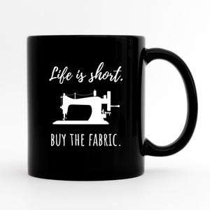 Sewing Mug, Quilting Mug, Quilting Gifts For Women, Seamstress Mug, Sewing Machine Coffee Mug, Crafting Gifts, Craft Lover, Seamstress Cup