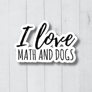 Math Laptop Stickers, Math Water Bottle Decals, Tumbler Sticker, Math Stickers, Math Lover, Math Gift, Math Teacher Stickers, Math Professor