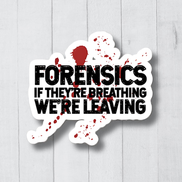 Sticker For Forensic Lab Forensic Decal - Etsy