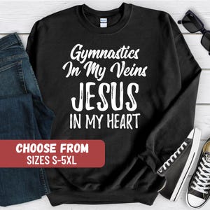 Funny Gymnastics Sweatshirt, Gymnastics Sweater, Gymnast Sweatshirt, Gymnast Gift, Gymnast Crewneck, Gymnast Pullover Hoodie