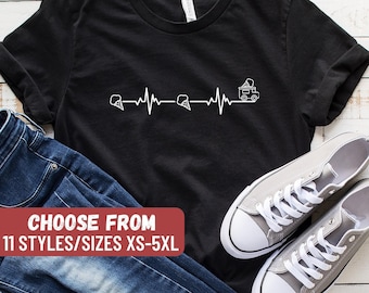 Ice Cream, Ice Cream Shirt, Ice Cream Party, Ice Cream Lover, I Love Ice Cream, Ice Cream Gift, Ice Cream Cone, Ice Cream Heartbeat T-Shirt