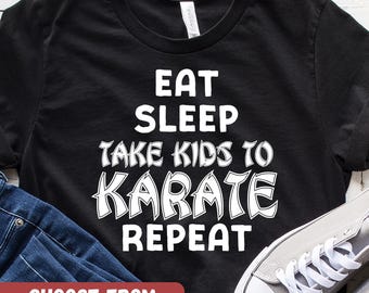 Funny Karate Shirt, Martial Arts Parent Tee, Karate Practice Life Shirt, Sports Graphic Tee, Parent Humor Apparel