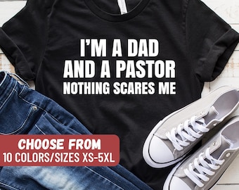 Funny Pastor Shirt, Religious Shirt, Minister Shirt, Priest Shirt, Pastor Gift Ideas, Preacher Shirt, Missionary Tees, Pastor Appreciation