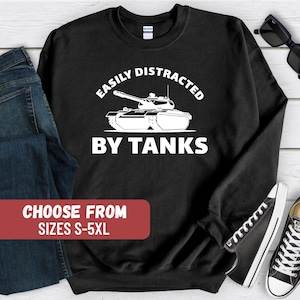 Panzer Sweatshirt, lustiges Panzer Sweatshirt, Geschenk für Panzer Liebhaber, Militär Panzer Sweatshirt, Militär Sweatshirt, Militär Geschenk, Militär Hoodie