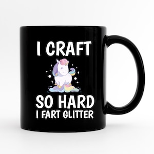 Funny Crafter Mug, Craft Coffee Mug, Crafter Gifts, Crafter Gift For Her, Crafting Lover, Cute Crafting Coffee Mug, Crafting Coffee Cup