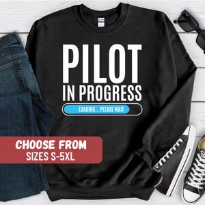 Funny Pilot Sweatshirt, Airplane Sweatshirt, Travel Shirt, Gift For Traveler, Airplane Sweatshirt, Vacation Sweatshirt, Pilot Sweater