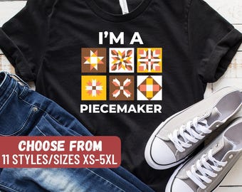 Camiseta divertida de acolchado, regalo para acolchador, camiseta de acolchado, regalo de costurera, regalo de acolchado, camiseta de costura, regalo de acolchado, camiseta "Soy una costurera"
