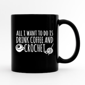 Funny Crochet Mug, Crochet Lover Gift, Crochet Lover Mug, Crochet Mug, Yarns Lover, Crocheting Coffee Mug, Crocheting Lover, Crocheting Cup