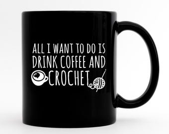 Funny Crochet Mug, Crochet Lover Gift, Crochet Lover Mug, Crochet Mug, Yarns Lover, Crocheting Coffee Mug, Crocheting Lover, Crocheting Cup
