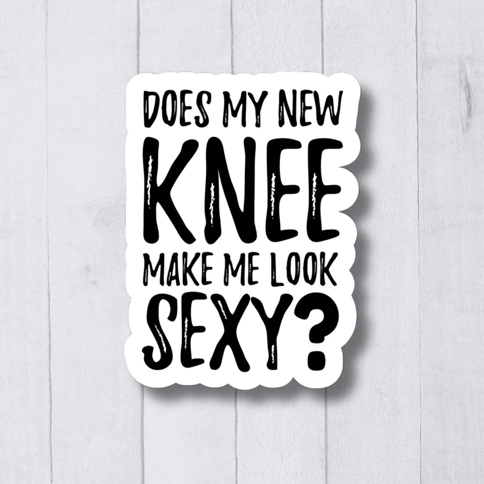 Knee Surgery Sticker, Orthopedic Decal, Medical Sticker, Knee ...