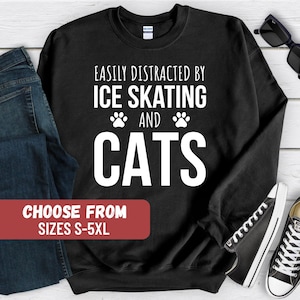 Ice Skating Sweatshirt, Ice Skating Competition Hoodie, Ice Skating Gift, Ice Skating Pullover, Figure Skating Sweater, Figure Skater Gift