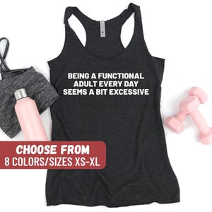 Mom Racerback, Funny Tank Top, Cute Tank Top, Mom Gift, Sarcastic Tank Top, Sarcasm Racerback Tank Top, Women&#39;s Tank Top, Graphic Racerback
