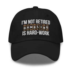 Casino Dad Hat, Gambling Gifts, Gambling Dad Hat, Casino Lover Gifts, Slot Machine Dad Hat, Gambling Lover, Gambler Gift, Gambler Present