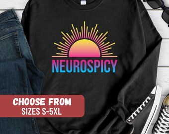 Funny ADHD Sweater, ADHD Shirt, Funny ADHD Shirt, Adhd Sweater, Gift For Adhd, Cute Adhd Sweatshirt, Adhd Gift, Neurospicy Sweatshirt