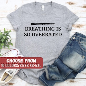 Camiseta divertida de clarinete, camiseta de banda de música, clarinetista adorable, camisetas de clarinete, camiseta divertida de clarinetistas, regalo de clarinete, camiseta de clarinetista