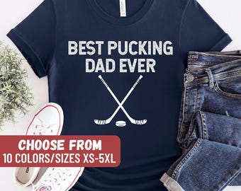 Hockey Shirt, Gift For Dad, Hockey Tee, Father's Day Gift, Gift For Hockey Dad, Funny Father's Day, Hockey Lovers Shirt, Ice Hockey Gifts