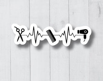 Hairstylist Stickers, Cosmetology Stickers, Gifts For Cosmetologist, Hairstylist Gift, Cosmetology Stickers, Hair Salon Stickers
