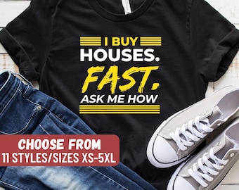 Grappig shirt makelaar, cadeau makelaar, T-shirts makelaar, T-shirt makelaar, landgoed, shirt lening officier, shirt hypotheek